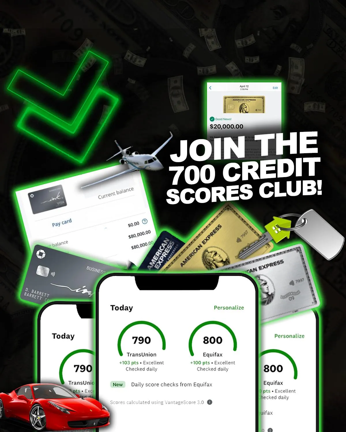 700 credit mastery