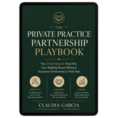 Private Practice Strategic Partnerships
