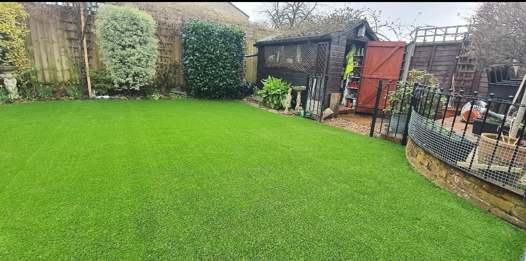 Full artificial grass installation in Bournemouth