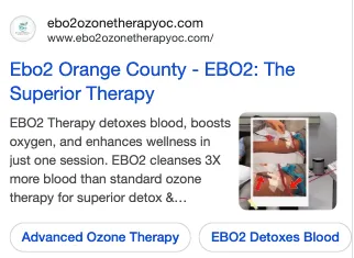 EBOO Machine for sale