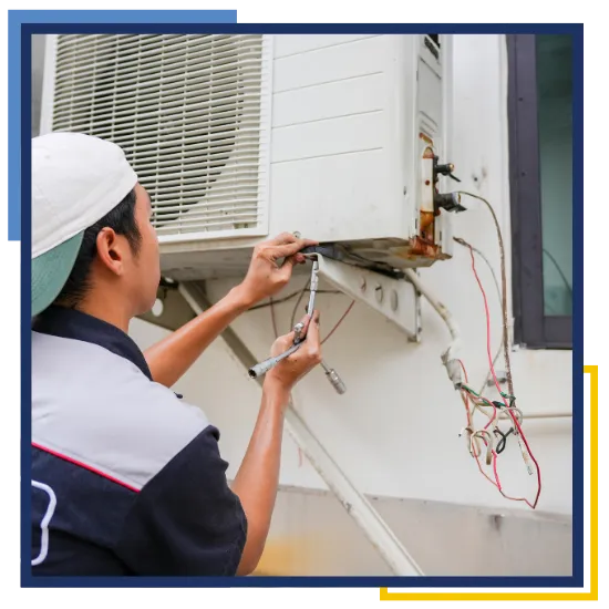 Central air installation in New Caney with careful in-home setup 