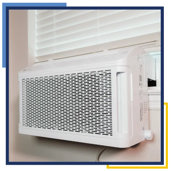 Home HVAC installation in Conroe, TX with a new indoor system 
