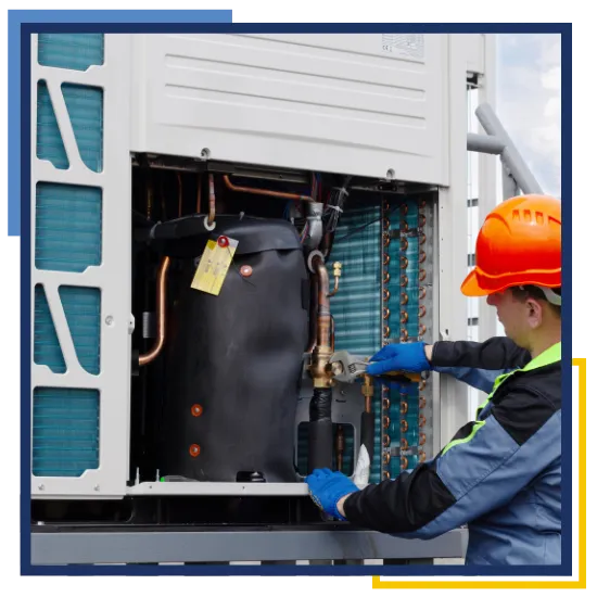Fast AC repair service helping restore cool air in a Conroe home