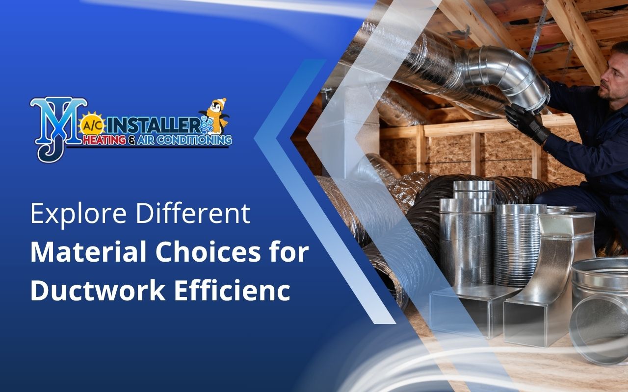 Explore Different Material Choices for Ductwork Efficiency