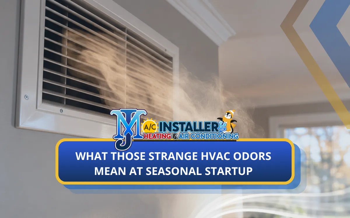 What Those Strange HVAC Odors Mean at Seasonal Startup
