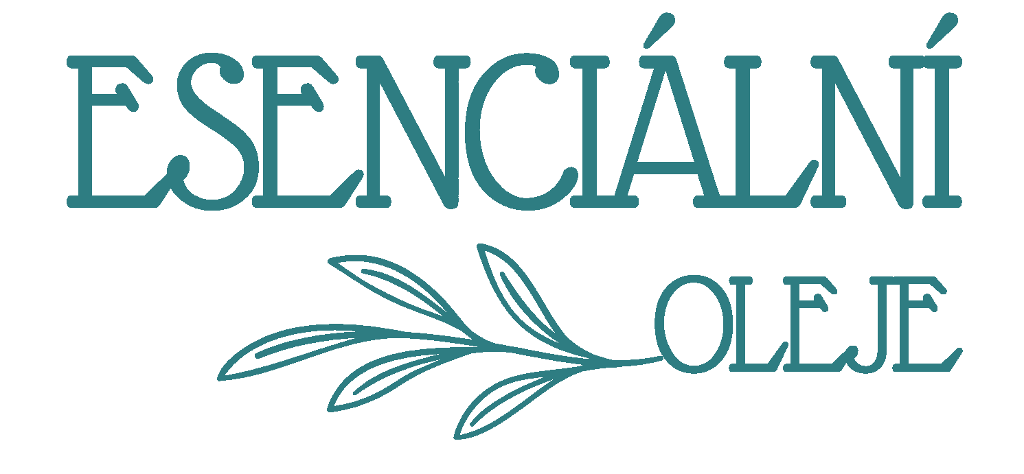 Esenciální oleje — logo.