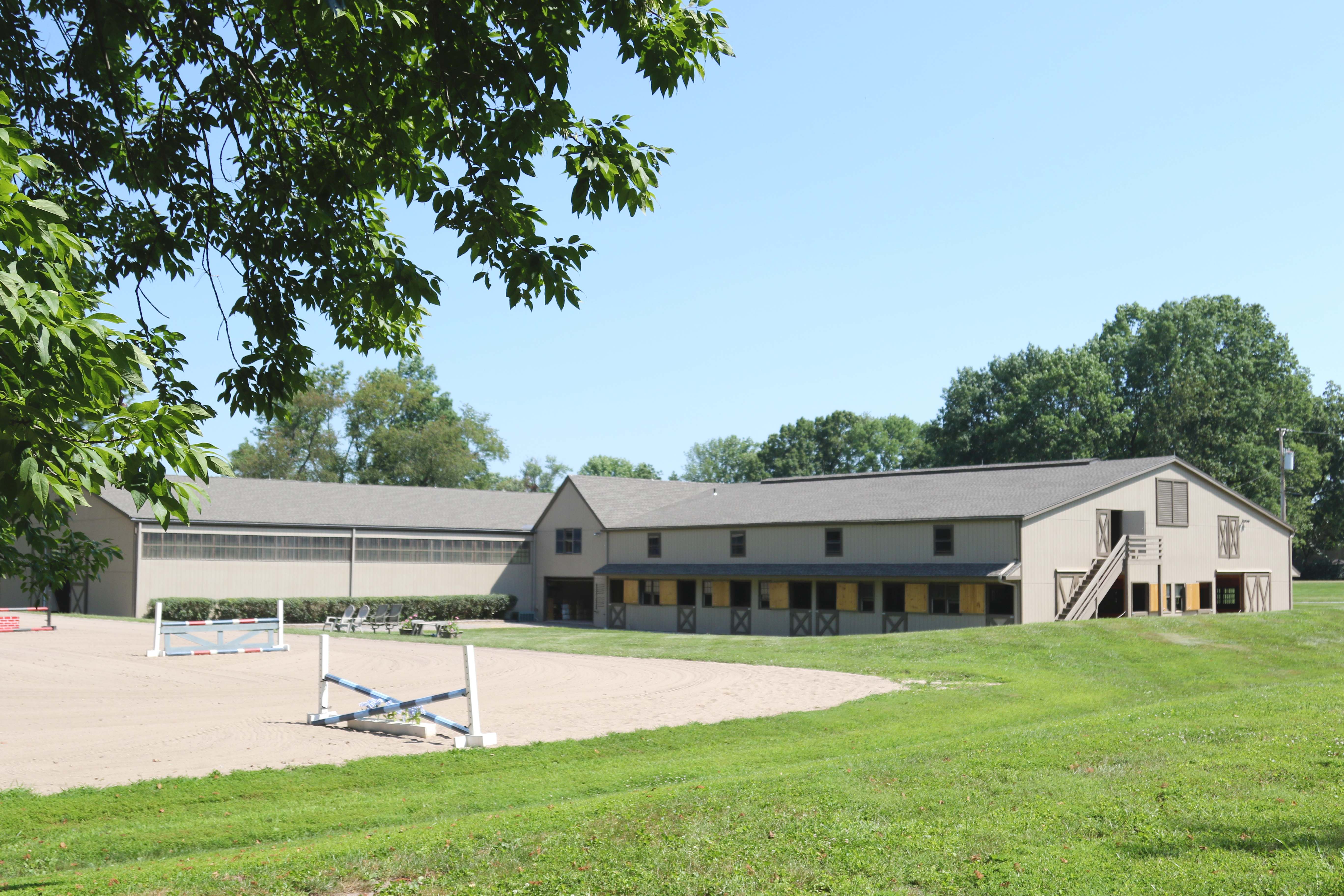 Riding students at Irish Manor Stables