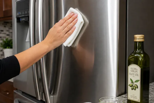 The Easiest Way to Shine Stainless Steel Using Olive Oil