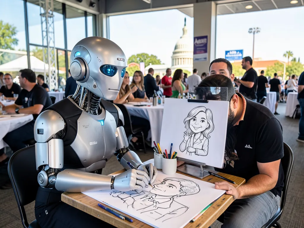 5 Benefits of AI Draw Bot Rentals for Austin Events