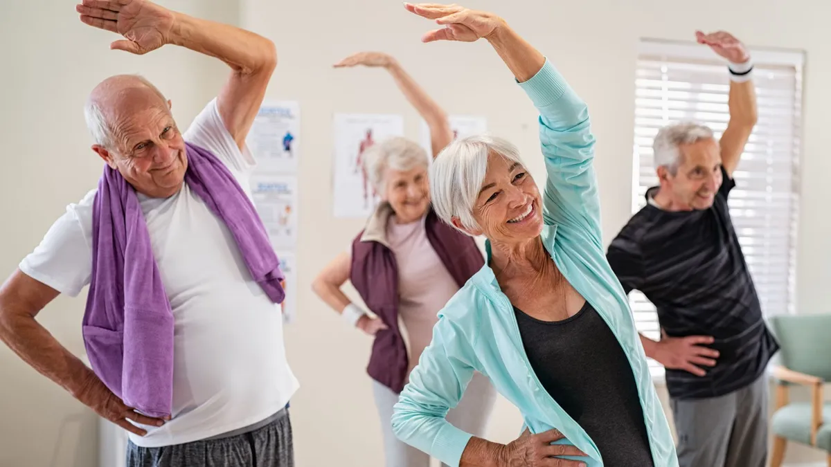 FitMove exercise class in a care setting