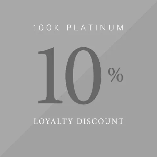 Loyalty discount 10%