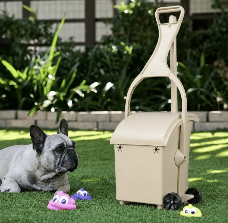 PooPail 2.0 Tall with Wheels