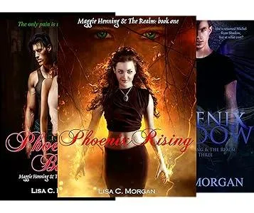 Maggie Henning & the Realm book series covers