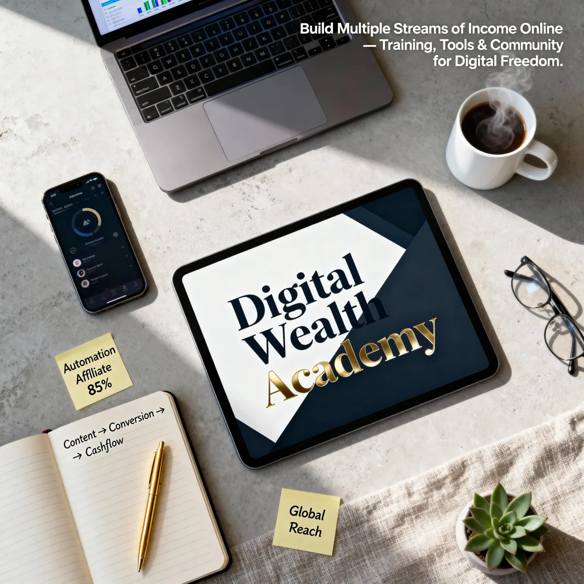 Product Image of Digital Wealth Academy by Laptop Mammas