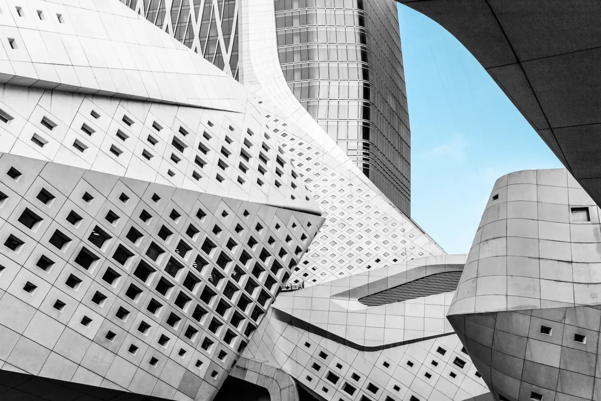 Modern commercial buildings representing professional real estate investment consulting