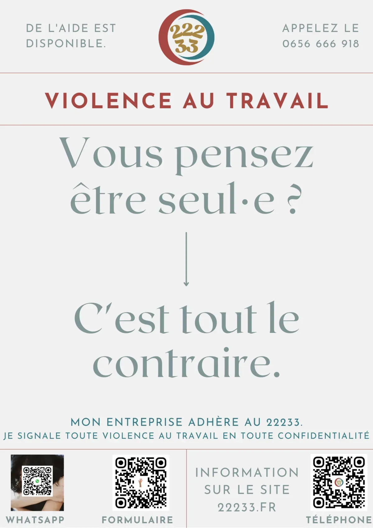 Inscription processus signalement