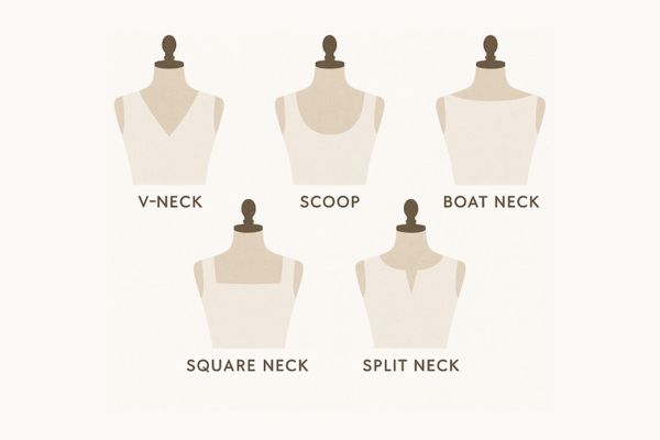 Necklines Explained: How to Choose & Draft the Right Neckline 