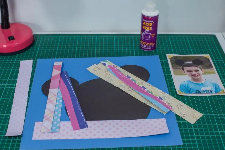 mickey mouse scrapbook page ideas