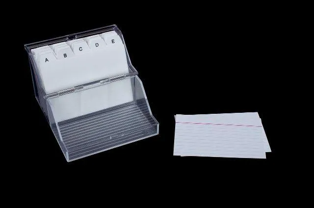 index card box