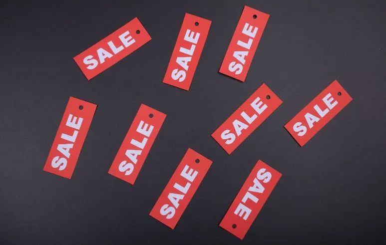 clearance sale