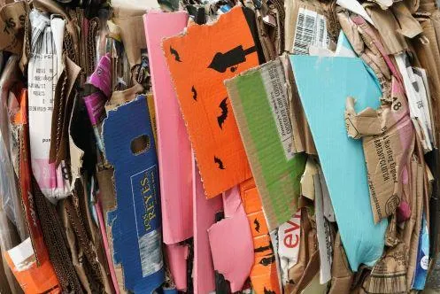 scrapbook recycled supplies