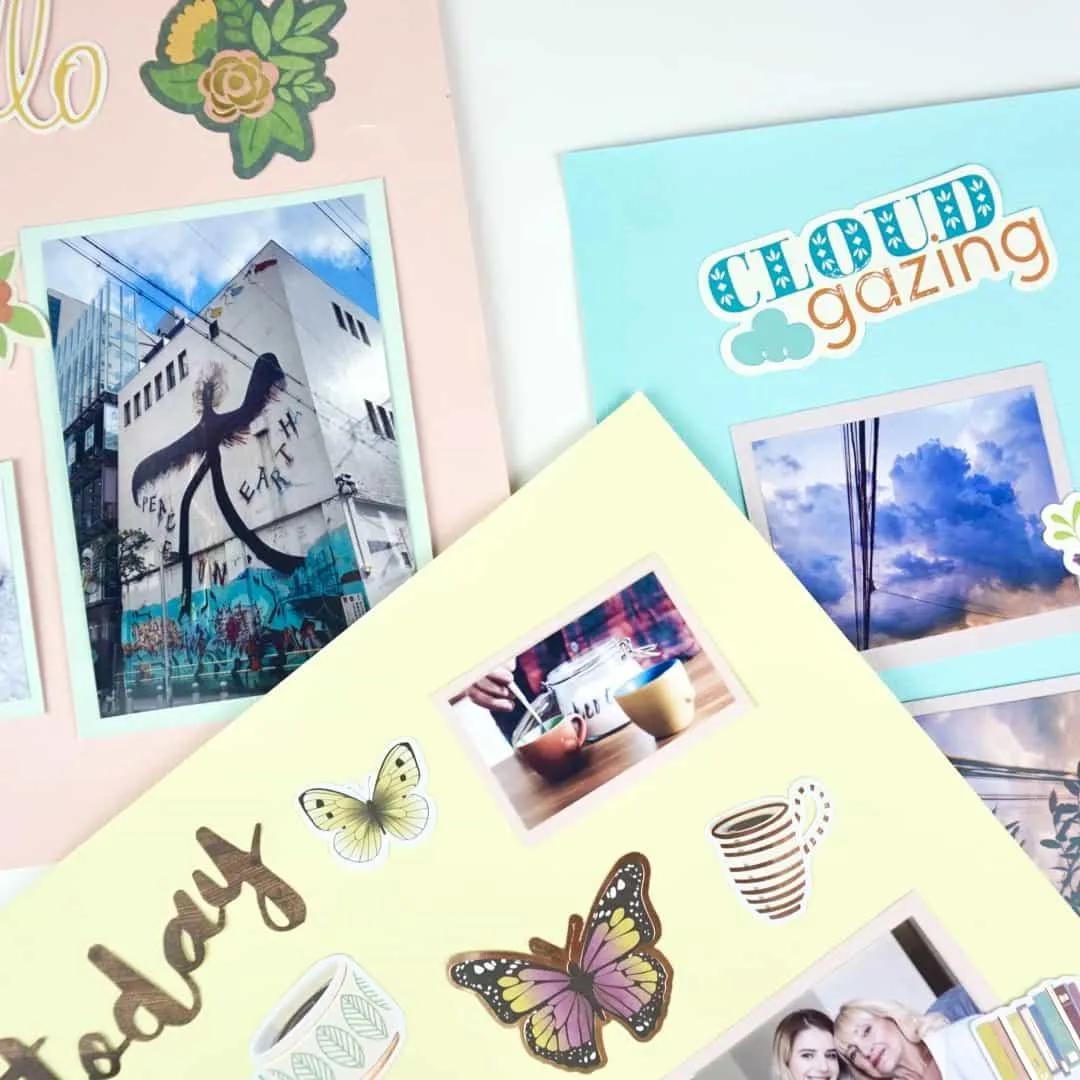 scrapbook pages to try