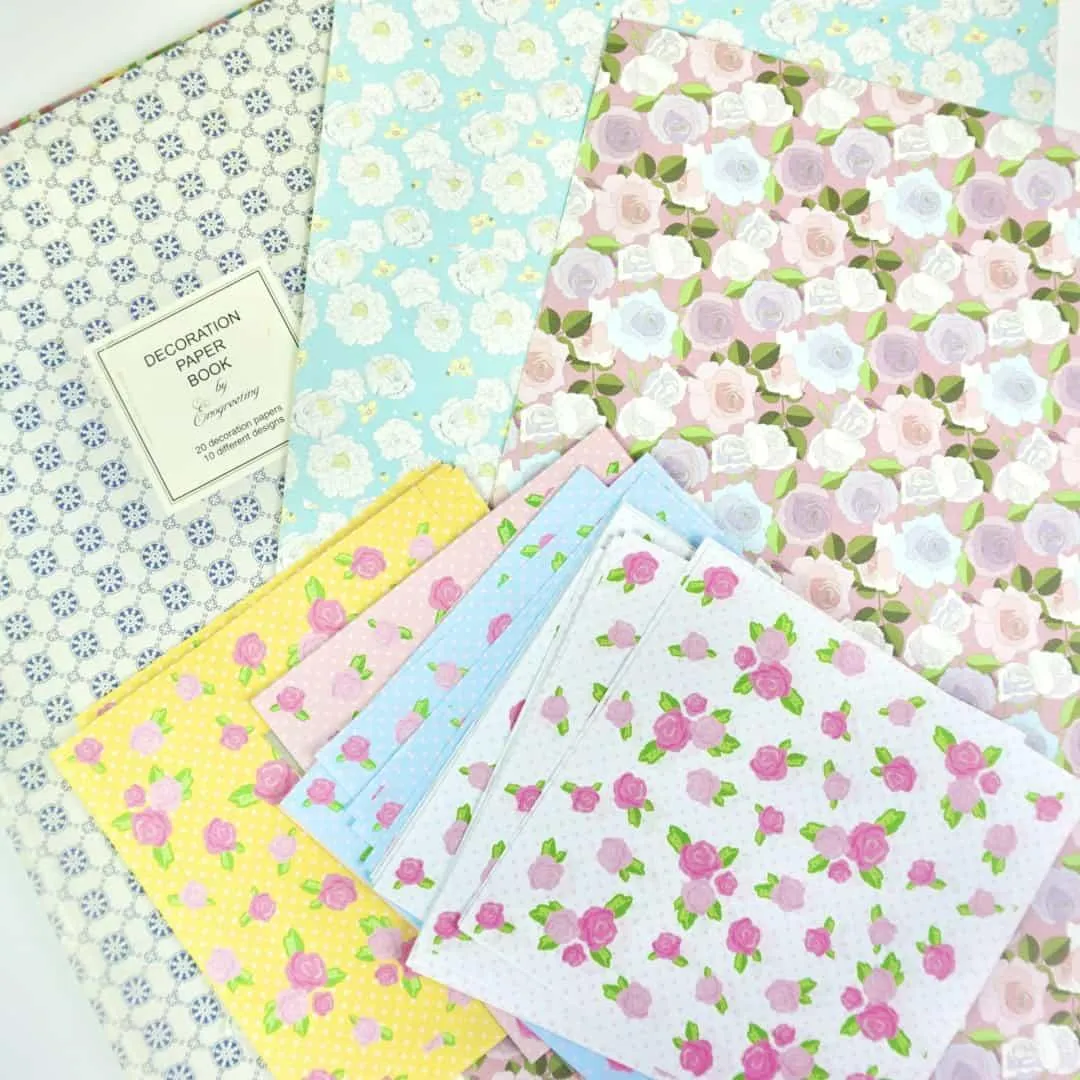 patterned cardstocks for scrapbooking