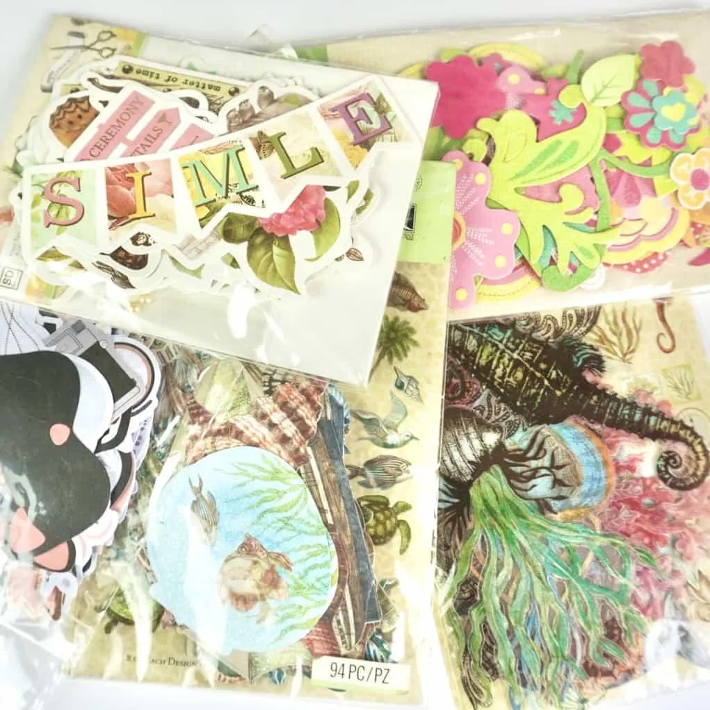 scrapbook embellishments