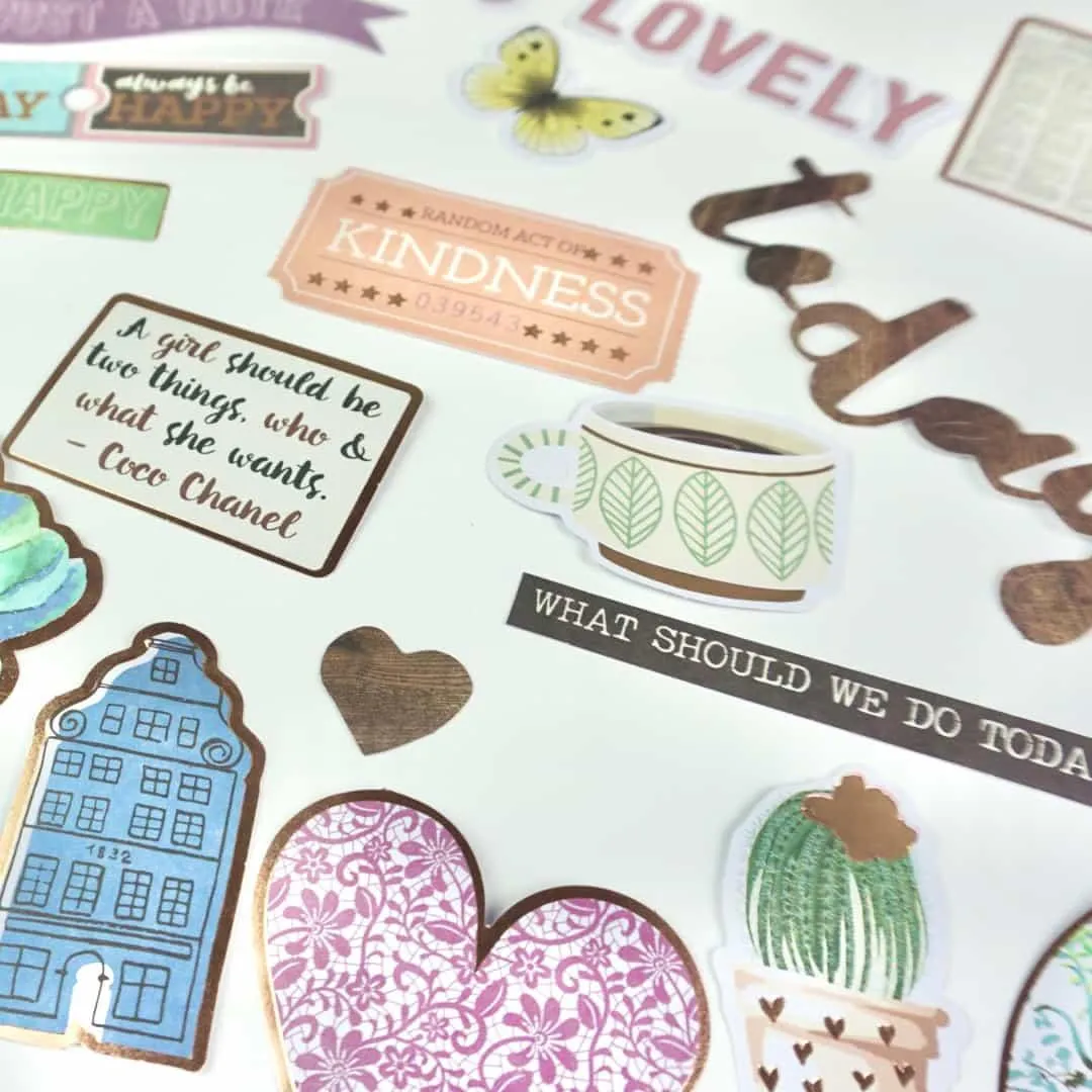 scrapbook embellishments