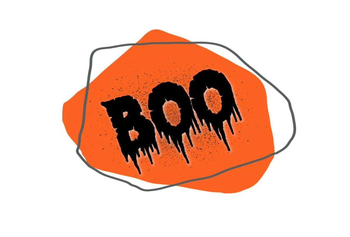 create spooky printables scrapbook tittle