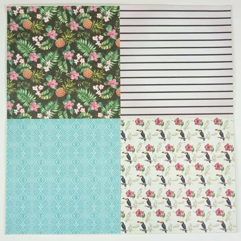 scrapbook background inspiration