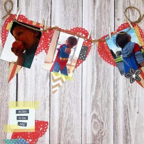 miniature scrapbook pages