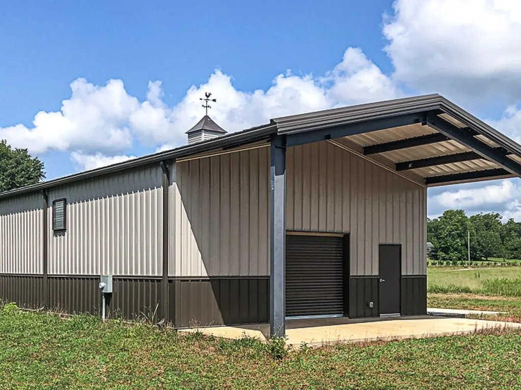 Spacious workshop metal building from Knoxville Metal Building