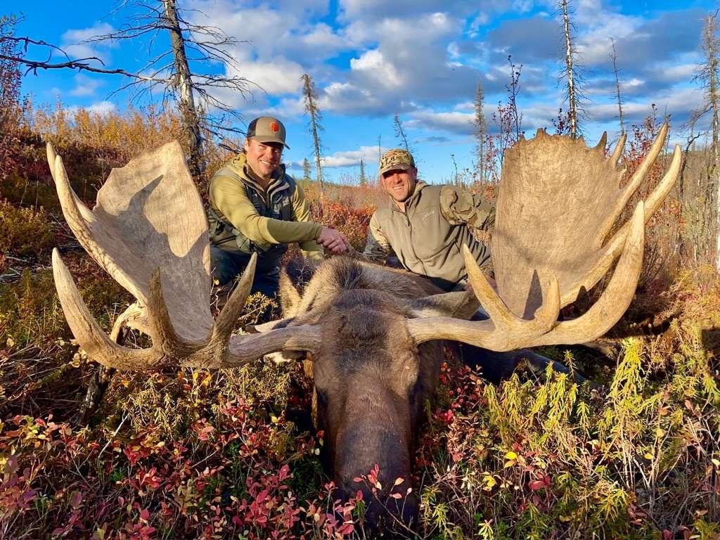 Alaska wilderness with a hunter