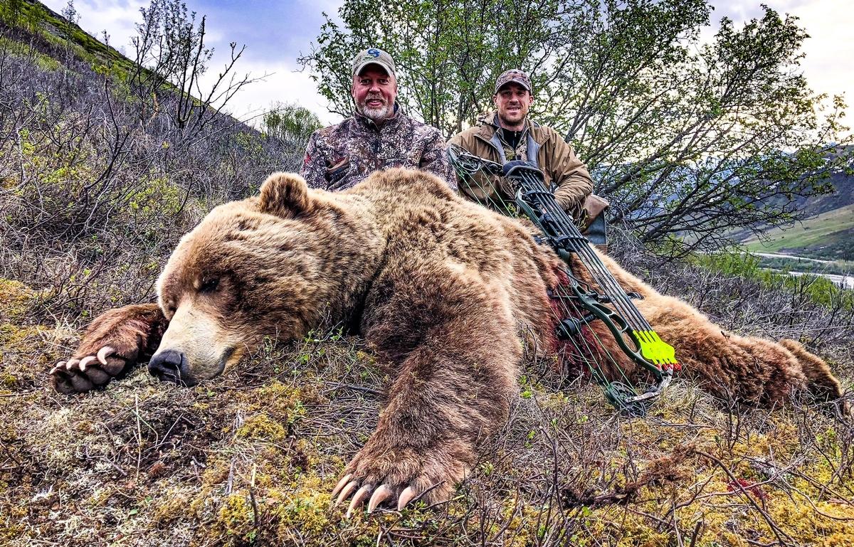 Alaska hunting adventure with scenic mountains