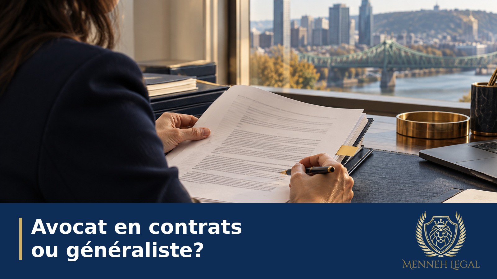 Avocat en contrats d'affaires ou avocat généraliste : qui appeler?