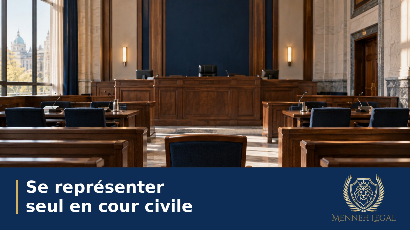 Puis-je me représenter seul devant un tribunal civil à Montréal?