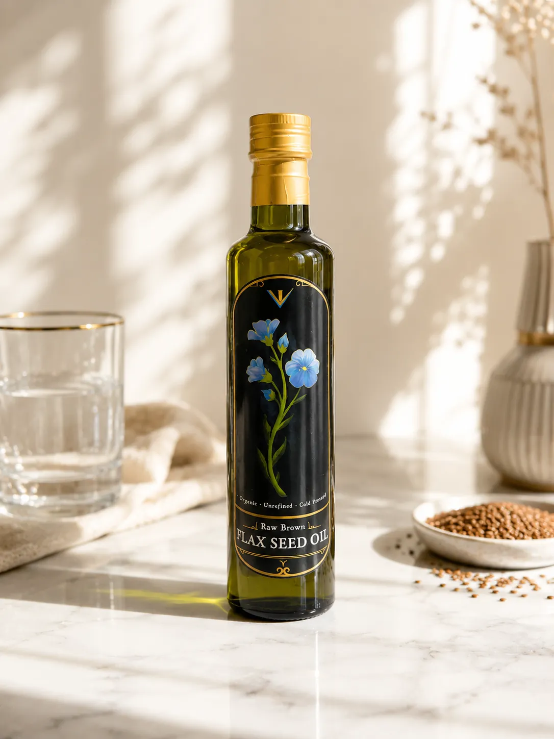 Flax Seed Oil Wellness Product