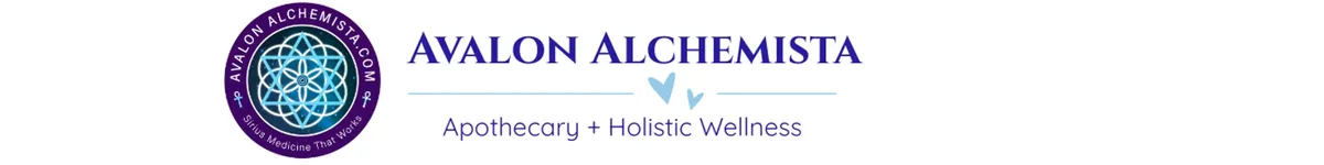 Botanical apothecary elements with medicinal herbs and artisanal tincture glassware cutout