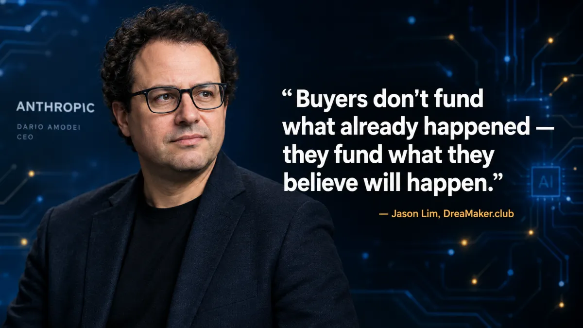 Billionaire Dario Amodei — Anthropic CEO whose leaked $2 trillion IPO S-1 reveals the vision-selling lesson every startup founder needs right now
