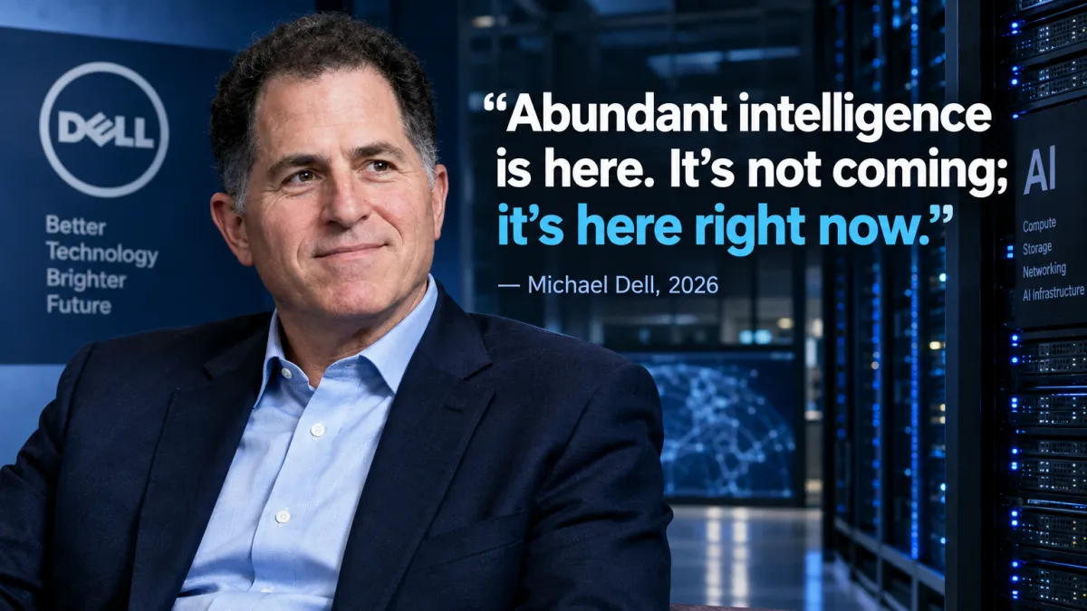 Billionaire Michael Dell — Dell Technologies CEO who added $101 billion in 2026 on AI server demand, and the direct-selling system lesson every startup founder needs right now