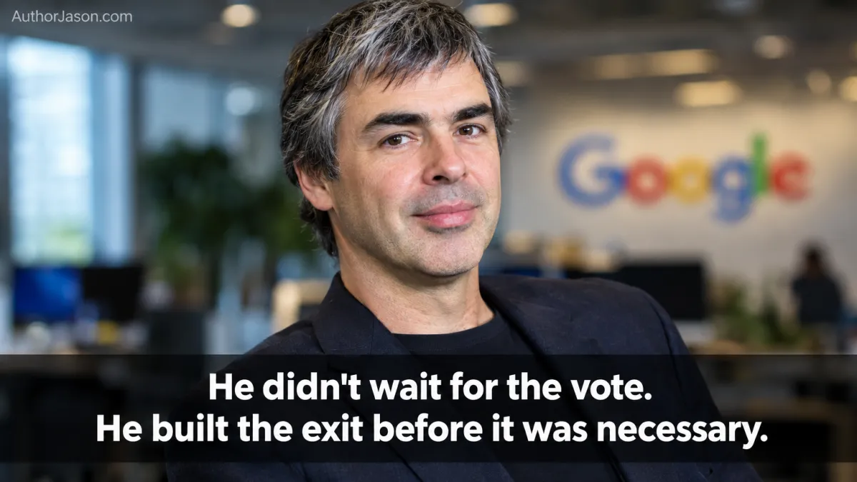 Billionaire Larry Page — Google co-founder who spent $173M on Miami mansions before California Prop 40 wealth tax vote — the pre-emptive selling system lesson every startup founder needs