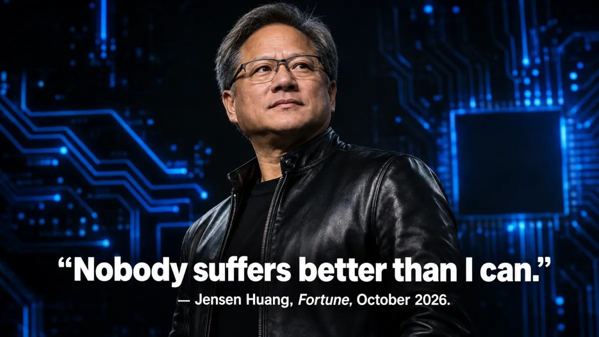 Billionaire Jensen Huang — the suffering and selling system lesson every startup founder needs right now