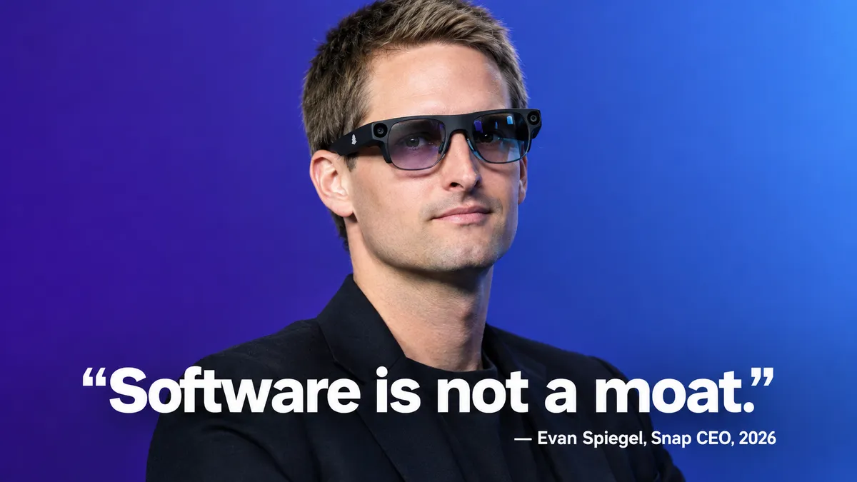 Billionaire Evan Spiegel — Snap CEO who spent $3 billion on AR glasses and lost 69% of the market to Meta Ray-Bans, and the distribution-over-product lesson every startup founder needs right now