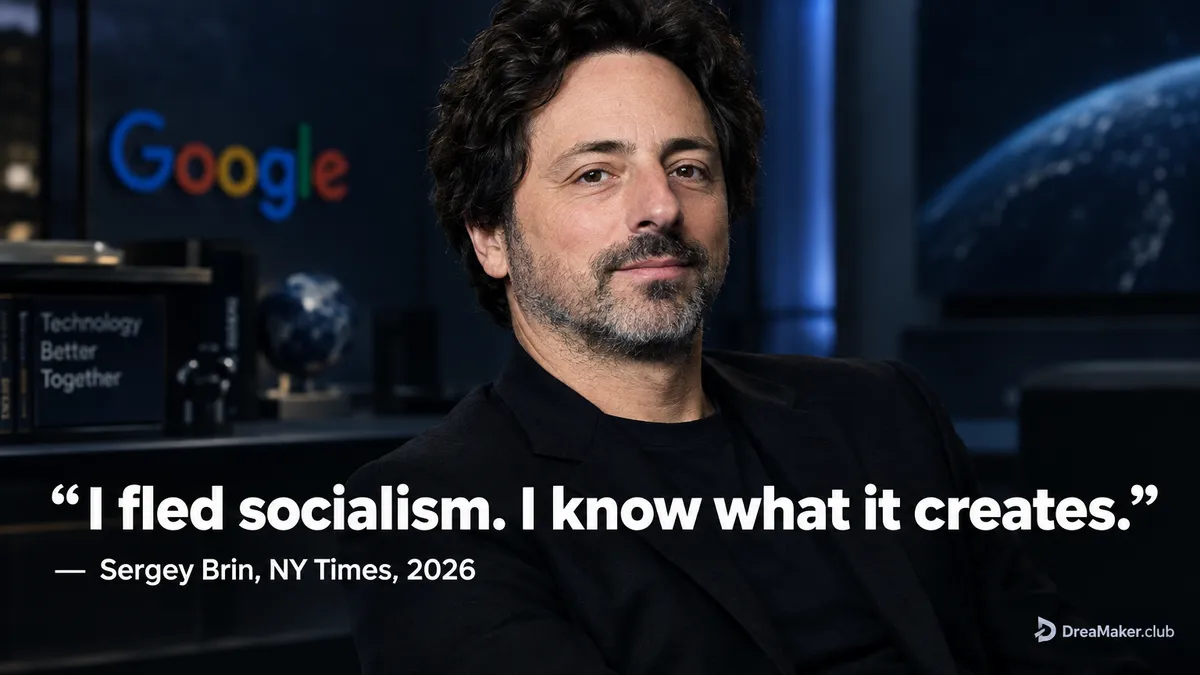 Billionaire Sergey Brin — Google co-founder who spent $102 million fighting California Prop 40 wealth tax and the ROI-framing lesson every startup founder needs right now