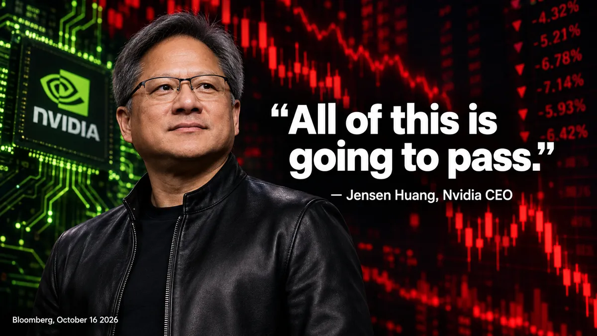 Billionaire Jensen Huang says All of this is going to pass — the conviction and selling system lesson every startup founder needs right now
