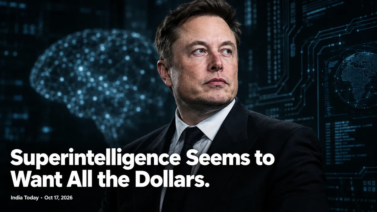 Billionaire Elon Musk — the man who said superintelligence wants all the dollars — the budget capture lesson every startup founder needs right now