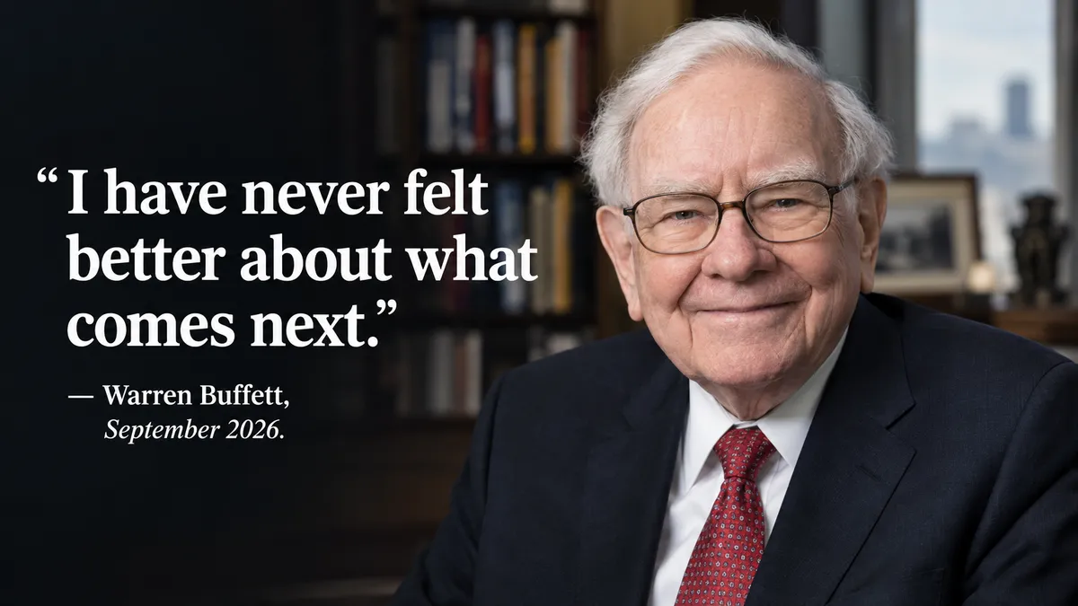 Billionaire Warren Buffett — the investor who said he has never felt better about Berkshire's future — the sales system lesson every startup founder needs right now