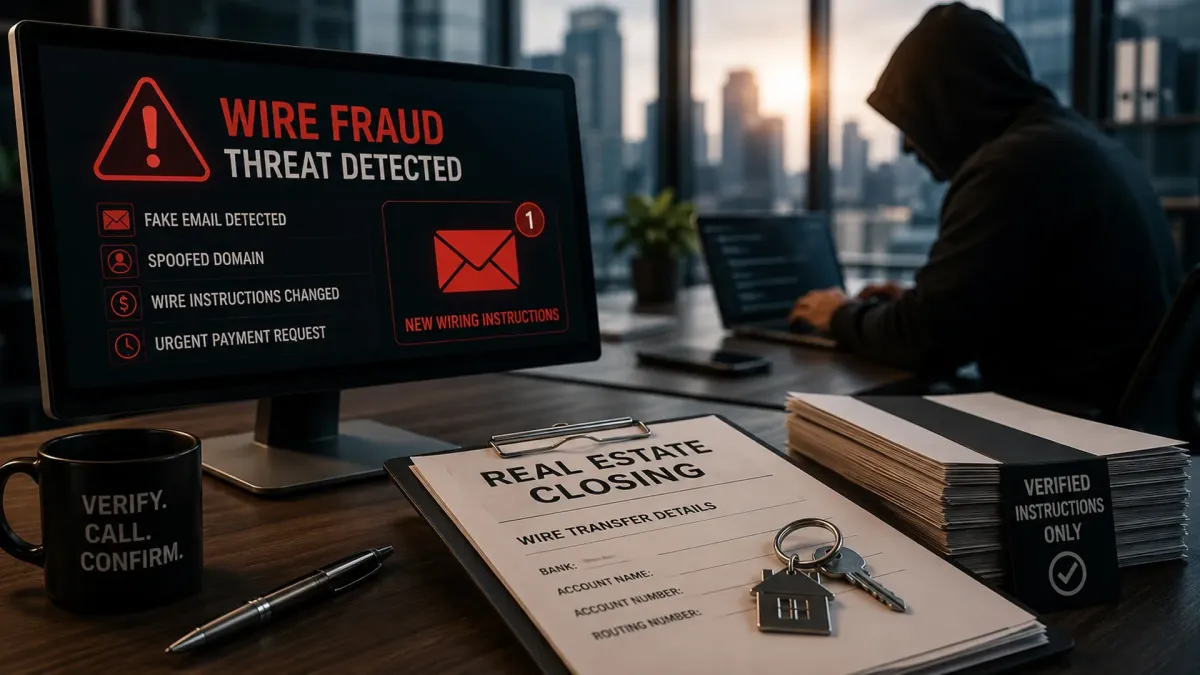 Real Estate Wire Fraud: How It Happens & How to Stop It