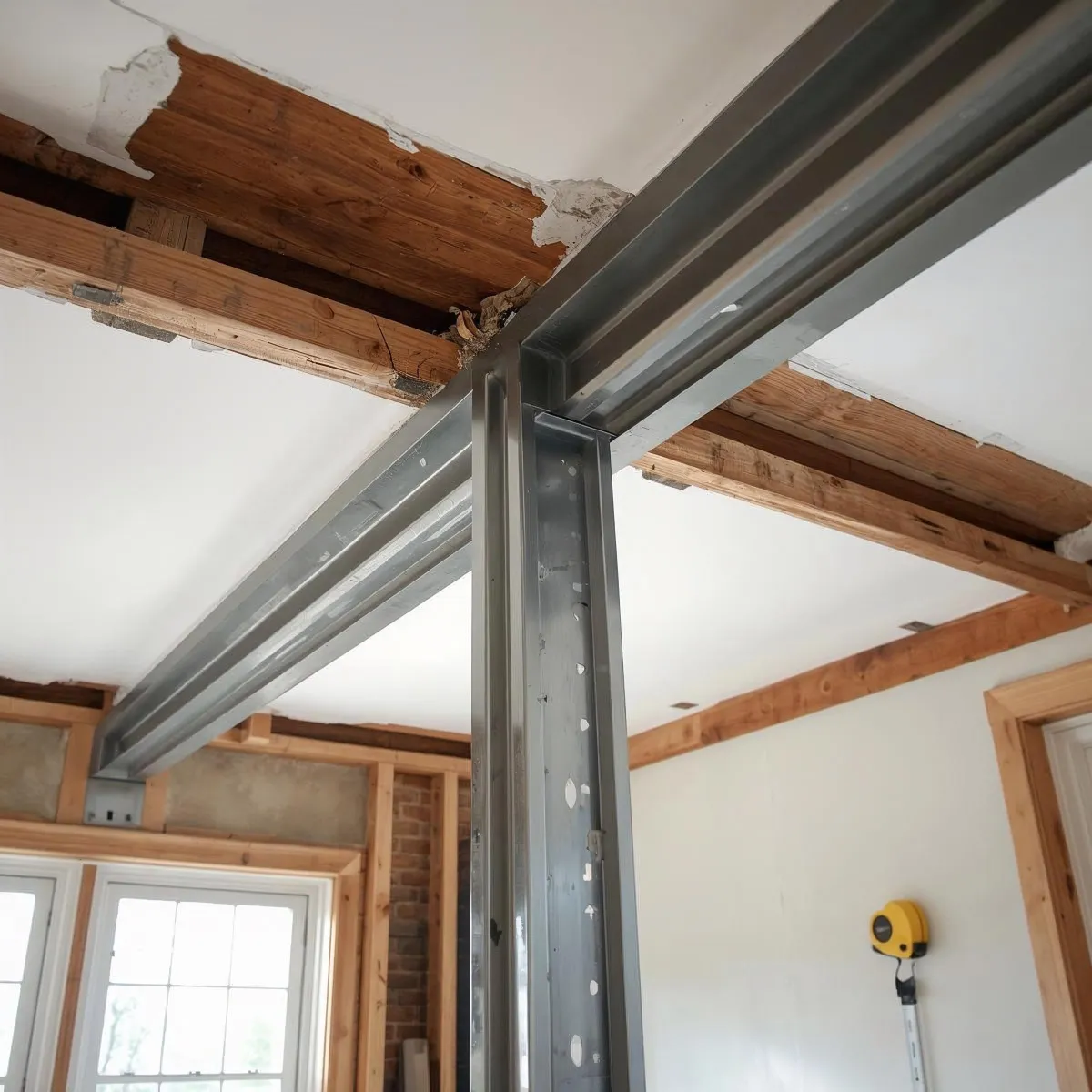 Stahlträgereinbau